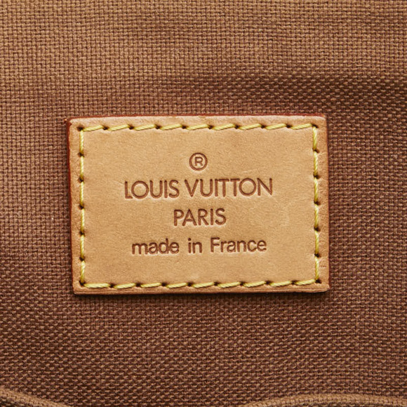 LOUIS VUITTON Brown Monogram Leather Bag - Picture 12 of 14